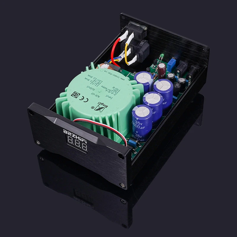 25 واط 3.5A جونغ سوبر JSR المزدوج الناتج الخطي إمدادات الطاقة Talema منخفضة الضوضاء ل DAC مضخم ضوت سماعات الأذن 5 فولت 6 فولت 7 فولت 9 فولت 12 فولت 15 فولت 24 فولت