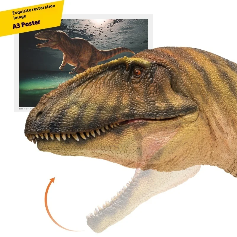 

Зубчатый дракон в виде акулы, Ганба, динозавр, король-компаньон, модель 50, ручные игрушки, настольные украшения, коллекционные подарки, праздничные подарки