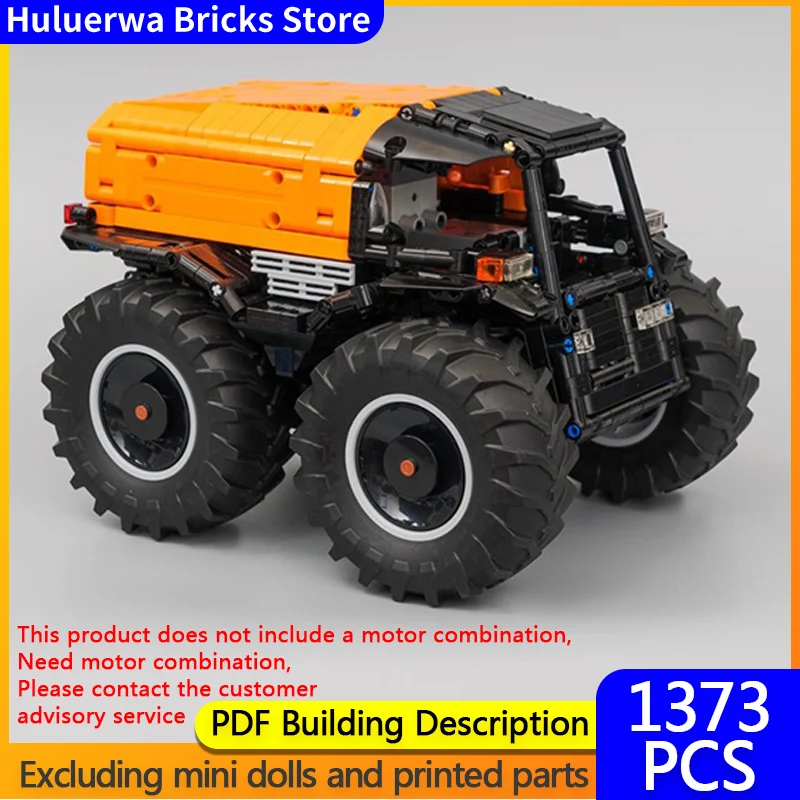 

Speed Racing Car Model MOC Building Bricks Off-Road Vehicle Modular Technology Gifts Holiday Assemble Children Toys Suit