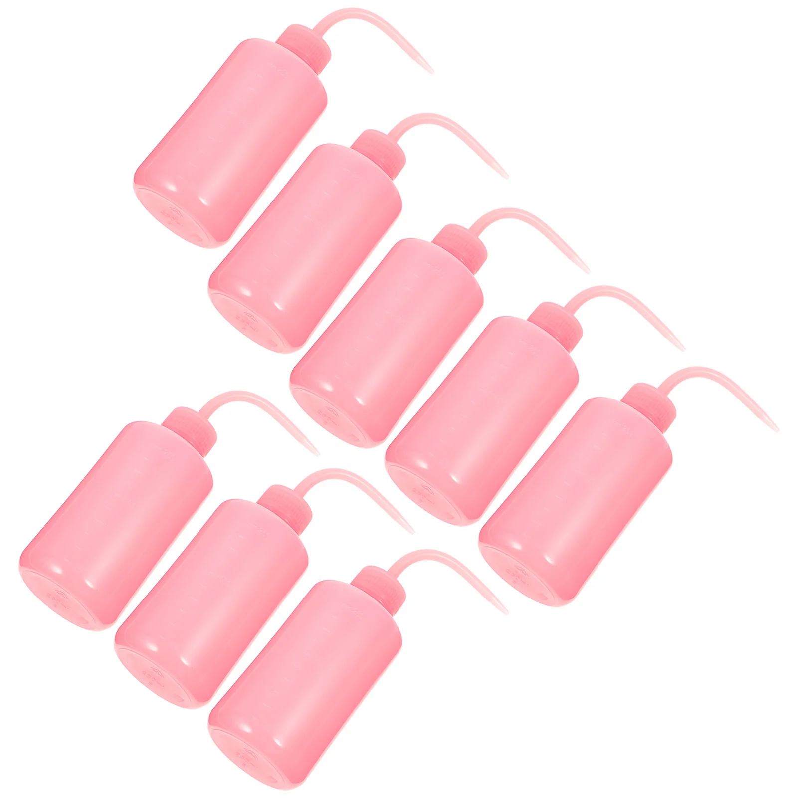 

8 Pcs Rinse Bottle Shampoos Travel Cleaning Tool for Eyelashes Water Cleaner Abs Squeeze Empty Simple Wash