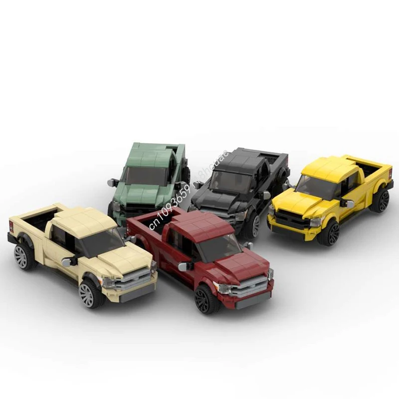 

1954 шт., игрушка MOC Tundra, набор из пяти цветов, города, суперкар, строительные блоки, рождественский подарок для детей школьного возраста