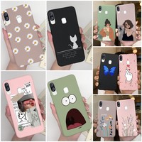 For Samsung A40 Case cover Cartoon Soft Cute Silicone Phone Case For Samsung Galaxy A40 A 40 GalaxyA40 A405 SM-A405F A405F Cases