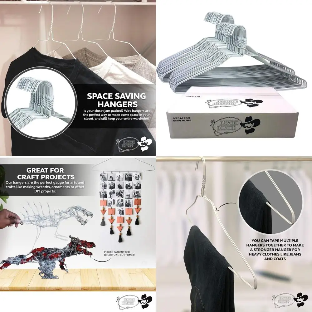 

Набор из 200 штук: 18-дюймовые нескользящие металлические вешалки для рубашек, брюк, юбок — компактные, ультратонкие, из стали с покрытием для химчистки