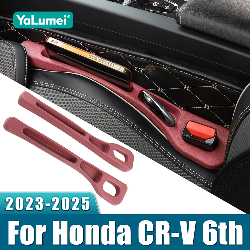 لهوندا CR-V CRV CR V 6th Gen 2023 2024 2025 2026 الهجين العالمي مقعد السيارة مانعة للتسرب قطاع الجانب التماس التخزين المنظم
