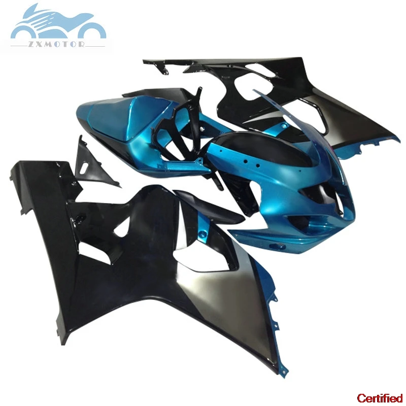 

Запчасти для мотоциклов, комплекты обтекателей для SUZUKI 2004 2005 GSXR600 750, гоночный комплект обтекателей из АБС-пластика 04 05 GSXR750 GSX R600 K4, обвесы