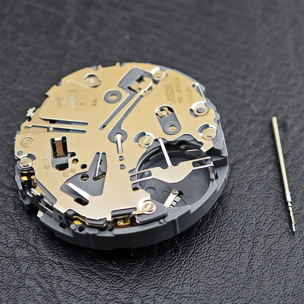 VK63A Quartz Watch Movement Date At 3 O\'clock Chronograph Watch Movement w/Battey For VK SERIES VK63A VK63 Watch Single Calendar