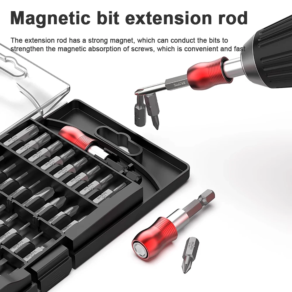 

Набор прецизионных электрических отверток 1/4 дюйма с шестигранным хвостовиком, набор ручных ручных инструментов, инструмент для ремонта электроэнергии, сверла Torx Phillips, новые