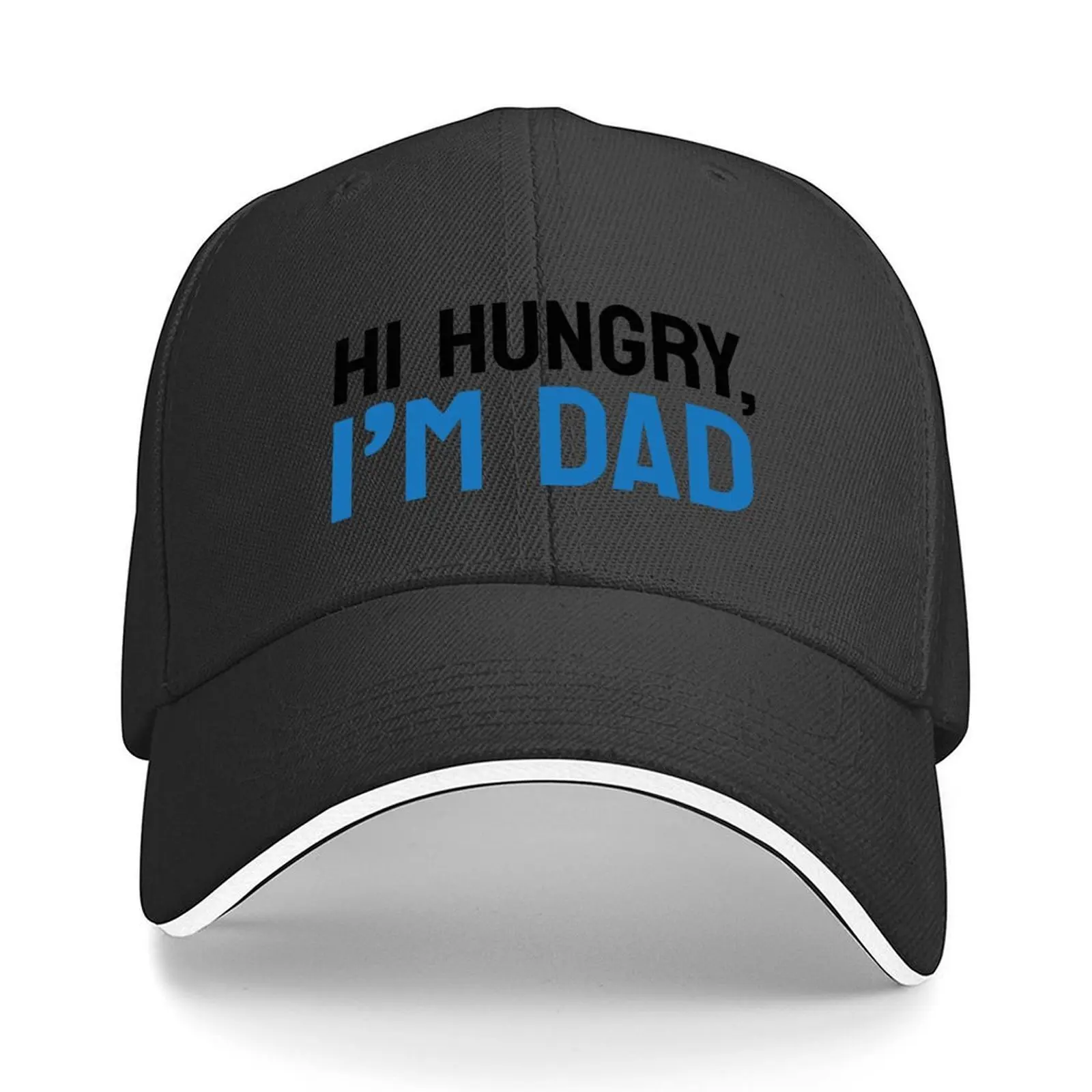

Hi Hungry, I'm Dad Baseball Cap custom Hat sun hat Dropshipping hard hat Women Men's