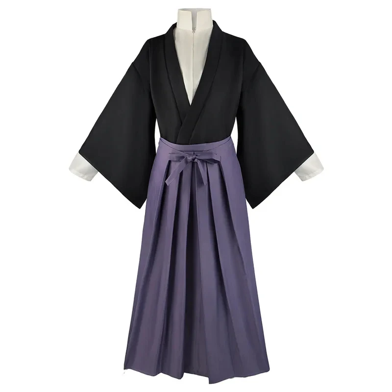 

☆YunCos Anime Hanako-kun Wig Hakama Pant Kendo Costume Cosplay Tsukasa Yugi Samurai Kimono Men Wom☆