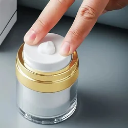 15/30/50ML Empty Airless Pump Jar Refillable Creams Gels Lotions Dispenser Cream Jar Vacuum Bottle Push Down Pump Dispenser