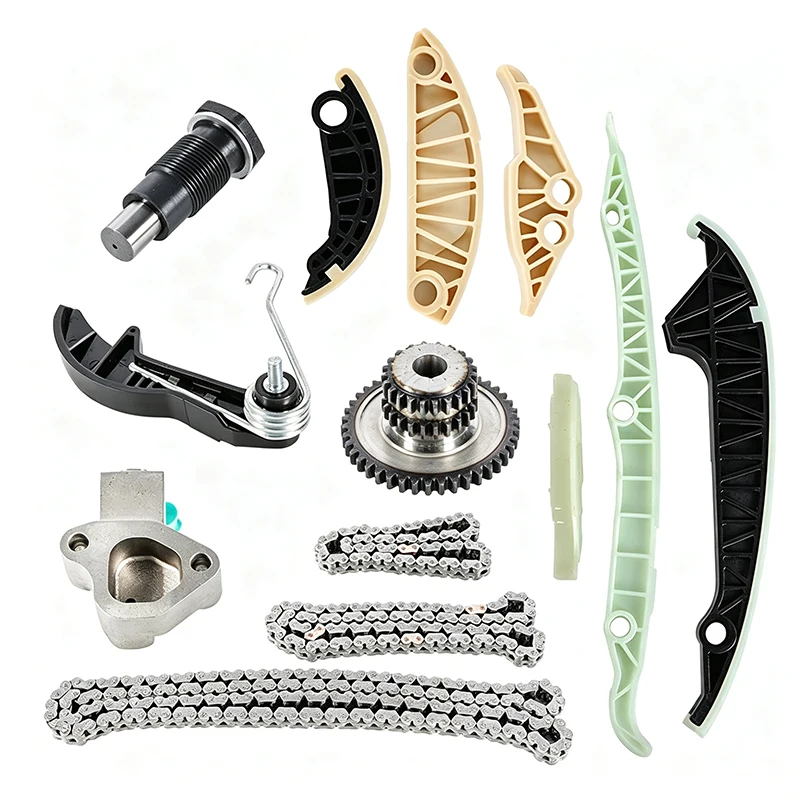 #￥for06K109467 06K109467K 06H109467N Timing Chain Kit TensionerGuideRail Crankshaft Sprocket 09-15 1.8L Turbo EA888 Engine Parts