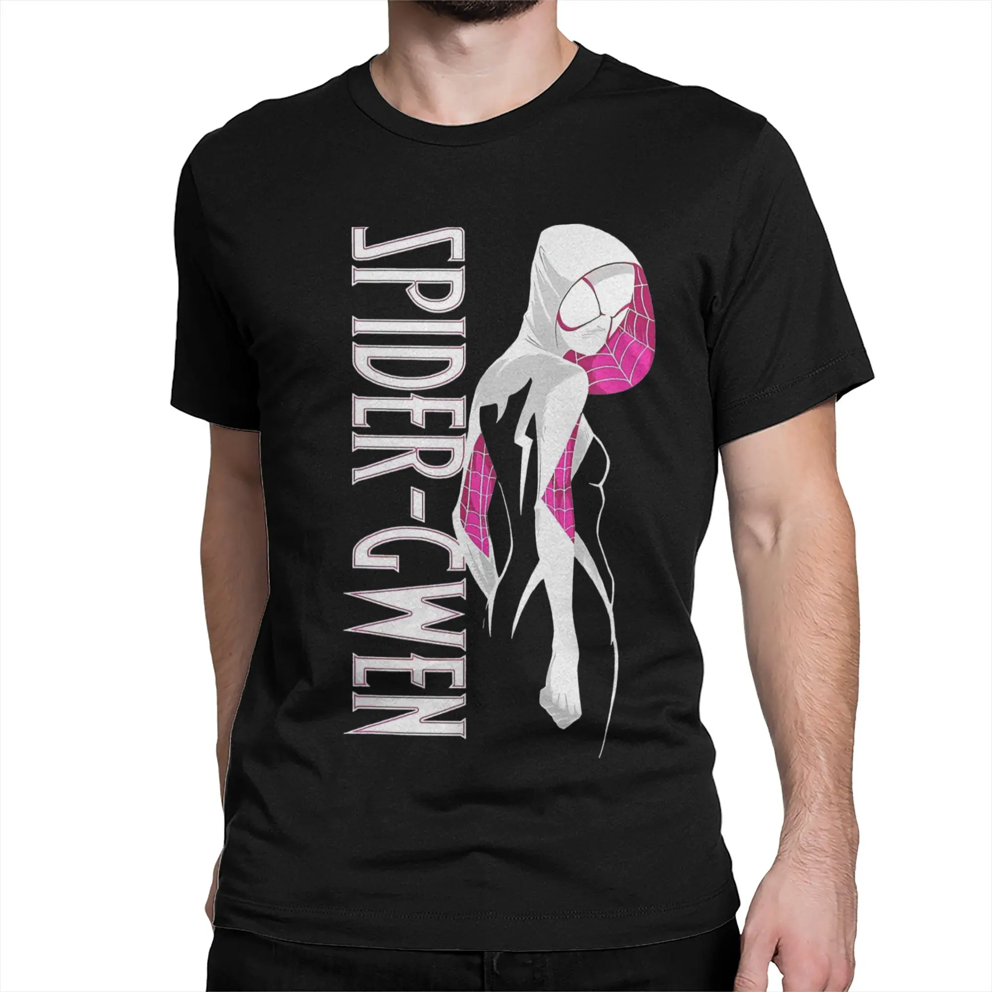 spider gwen Spider-Gwen Tee Shirt for Men Women Graphic T Shirts  Cotton Clothes