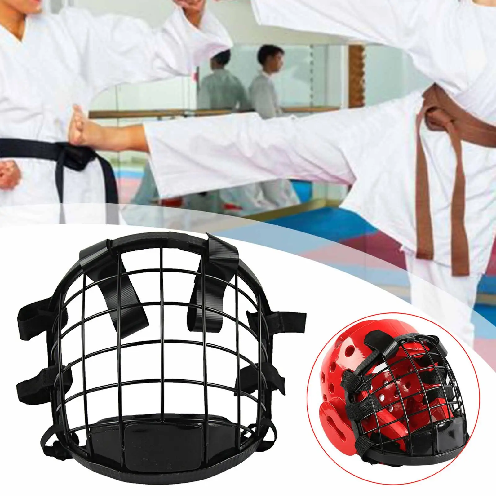 

Karate Face Mask for Kids Comfort Training Gear for Sports Kickboxing