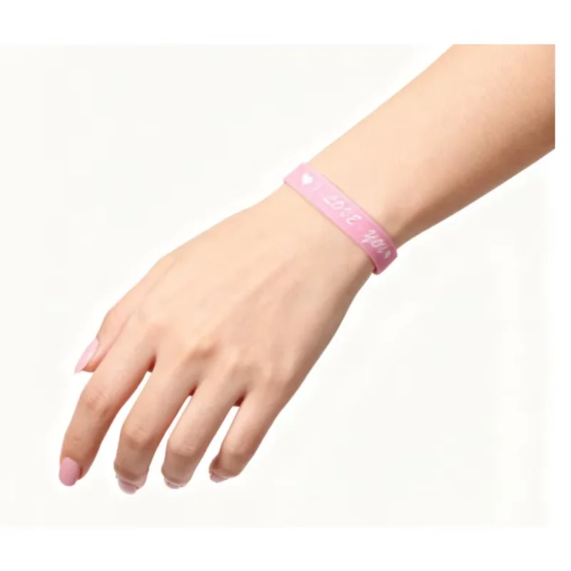 سوار PESENAR الوردي لعيد الحب: يتميز بـ "أنا أحبك" وحب جميل، وهو إكسسوار جميل ورومانسي.