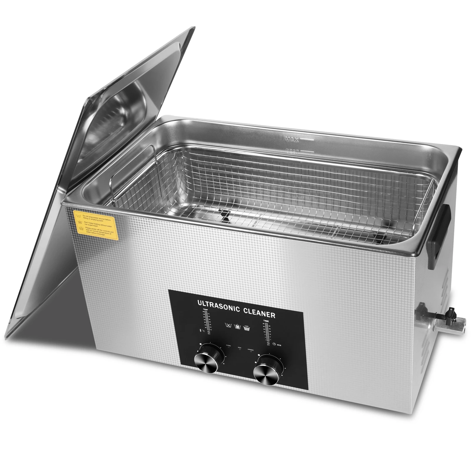 

ACMESONIC Ultrasonic Cleaner 22L with Heater Degas Sonic Cleaning for Lab Jewelry Parts Bike Coin Dental