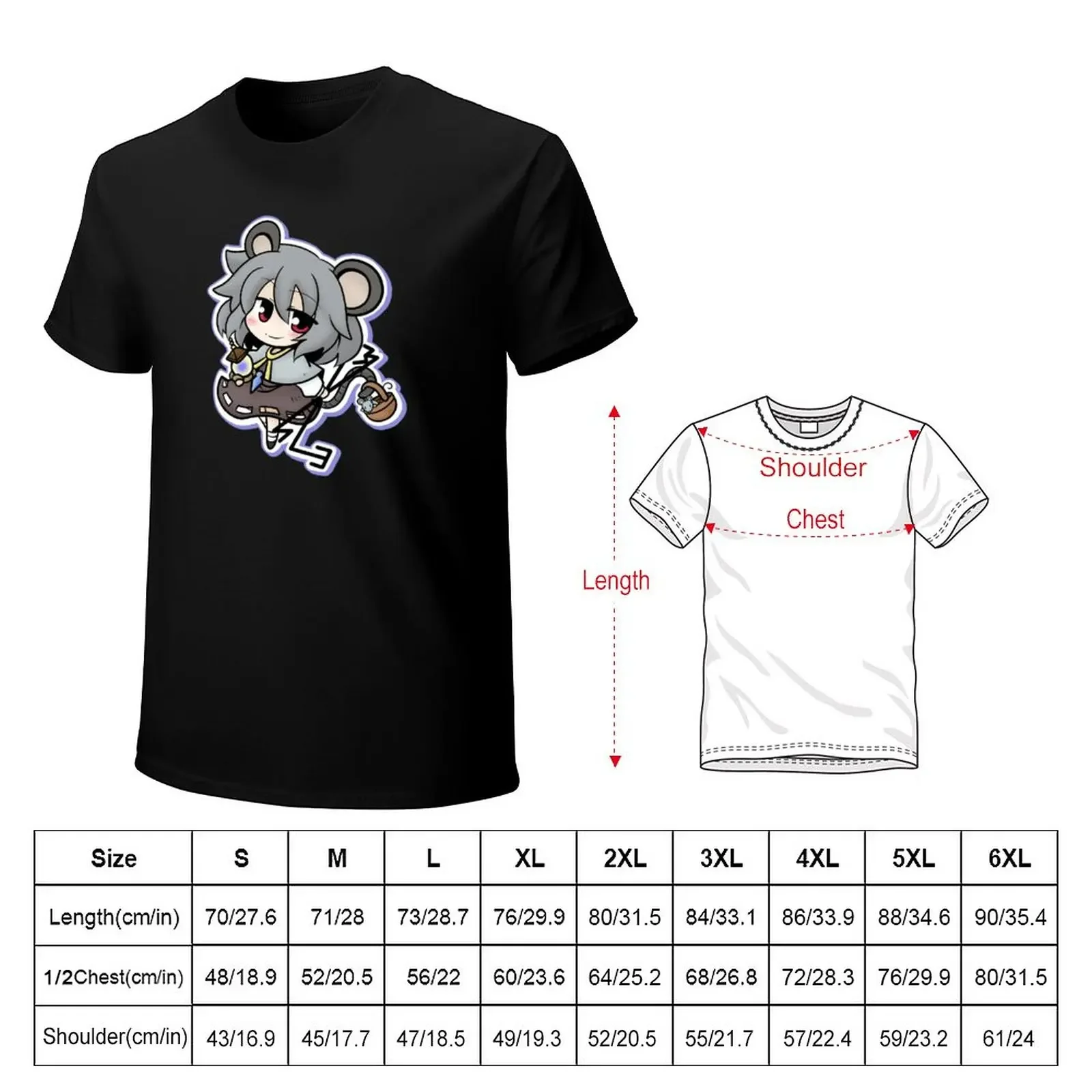 The tiny and clever Nazrin T-Shirt customs tees mens t shirts