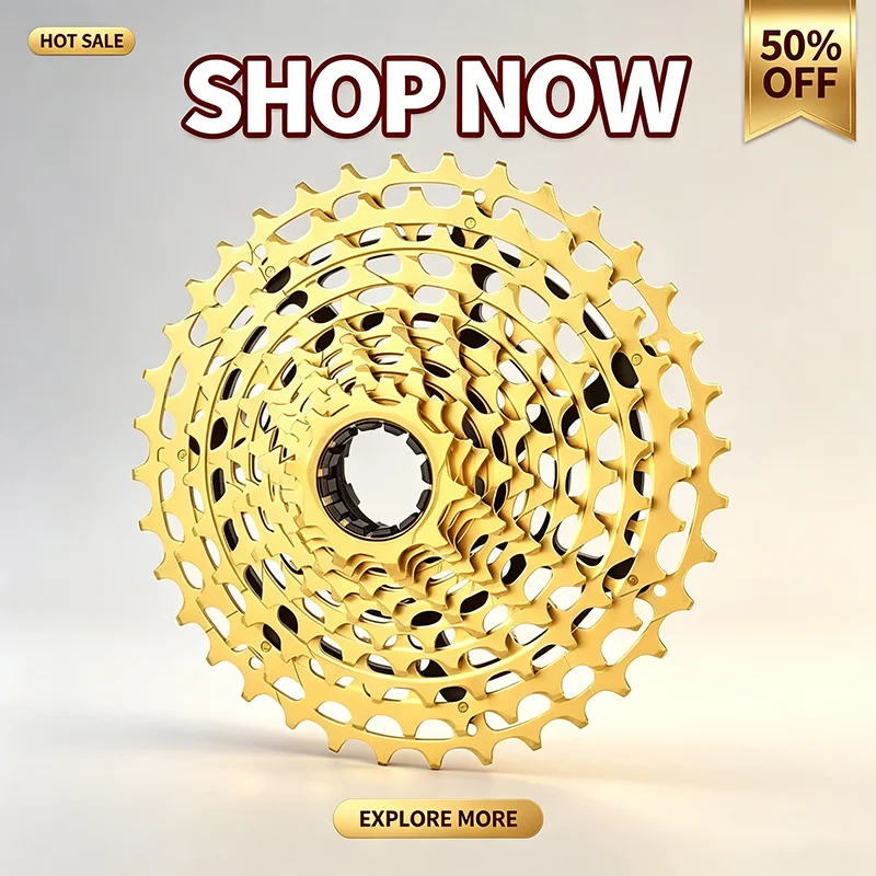 TTPRO Road/Mountain Bike CNC Ultra-thin Integrated 11 Speed Cassette 28T/32T/34T/36T/40T/42T