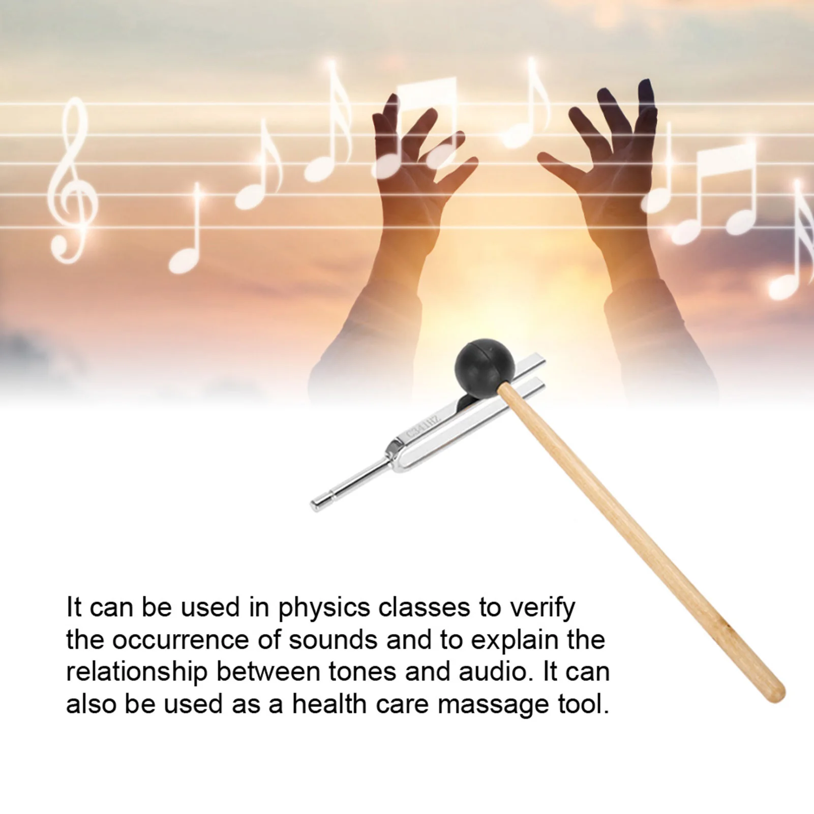 أدوات ضبط أداة الصلب ضبط الشوكة أدوات ضبط الاهتزاز العلاج الصحي أداة مجموعة الاهتزاز ضبط شوكة ضبط الشوكة #6