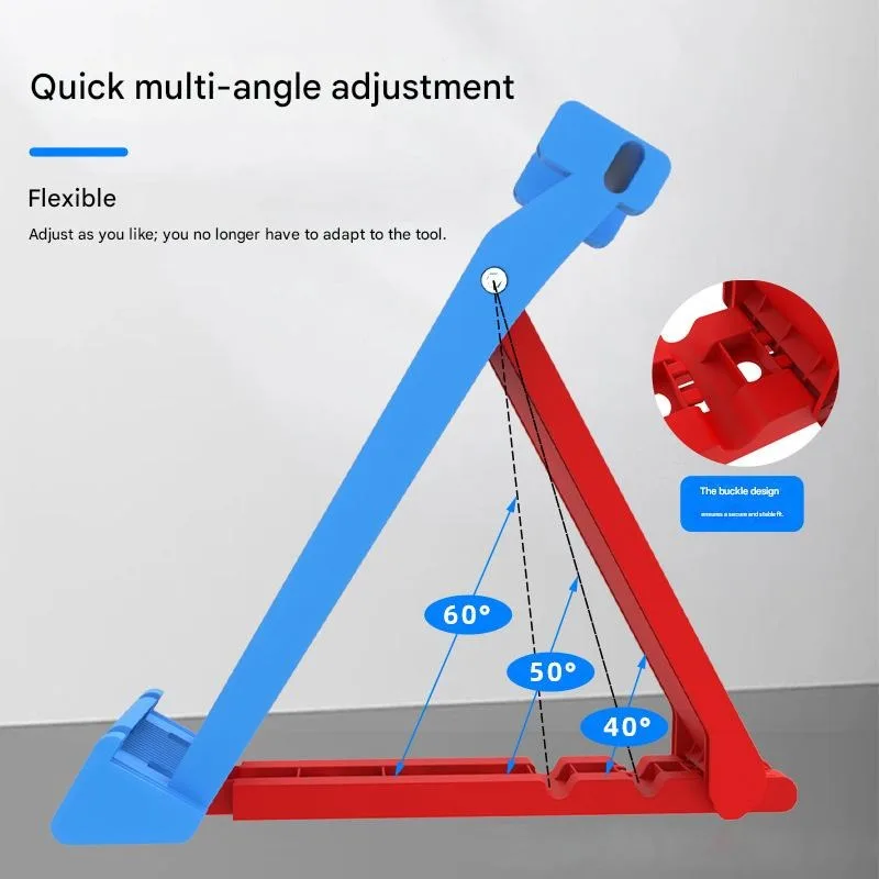 2 PCS Multi-angle Tile Chamfer Bracket Plywood Panel Plasterboard Tooling Hand Holder Ceramic Tile Chamfer and Lifting Carrier