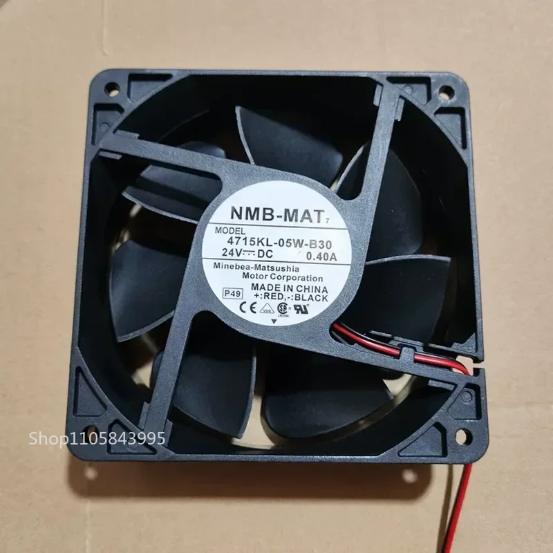 for NMB 4715KL-05W-B40 B49 B30 B39 120x38mm 24V 0.40A 0.46A DC Cooling Fan for Inverter