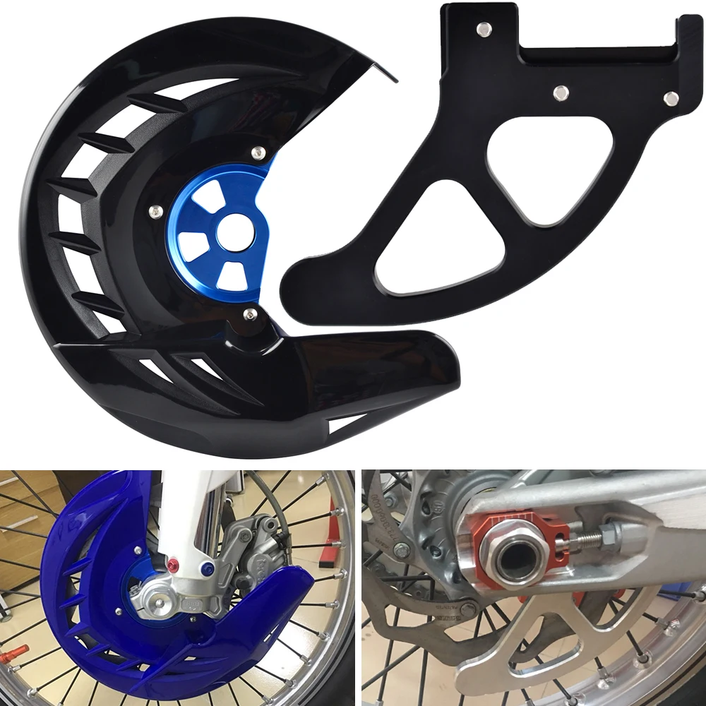 

Передняя фотография для Husaberg TE FE 250 300 350 390 400 450 501 570-2011 KTM SX SXF XC защита заднего тормозного диска 2014 125 250 300