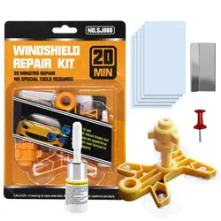 Car Windshield Cracked Repair Tool Auto Window Cleaner Auto Glass Repair Kit Fix Scratch Repair Liquid Glue Crack Restore Tools