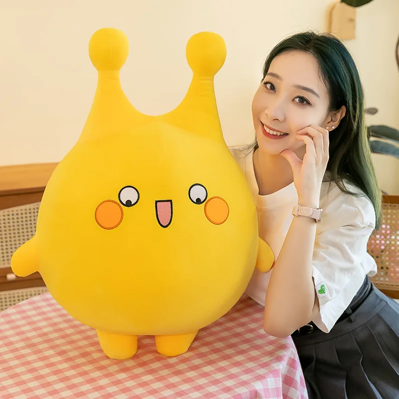 Oreiller Maiji 35-60cm, jouet en peluche Kawaii, poupée de dessin animé mignon pour enfants, canapé, oreiller doux et mignon, poupée en tissu, cadeau d'anniversaire