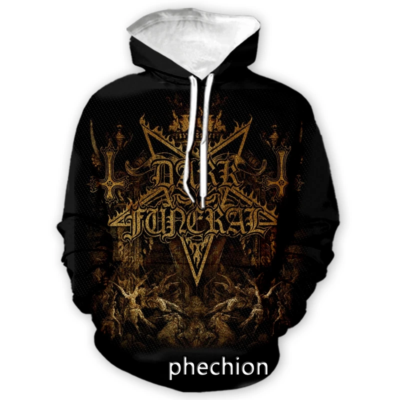 

phechion New Men/Women Dark Funeral Band 3D Print Long Sleeve Hoodie Casual Sweatshirt Hoodies Men Sport Pullover A135