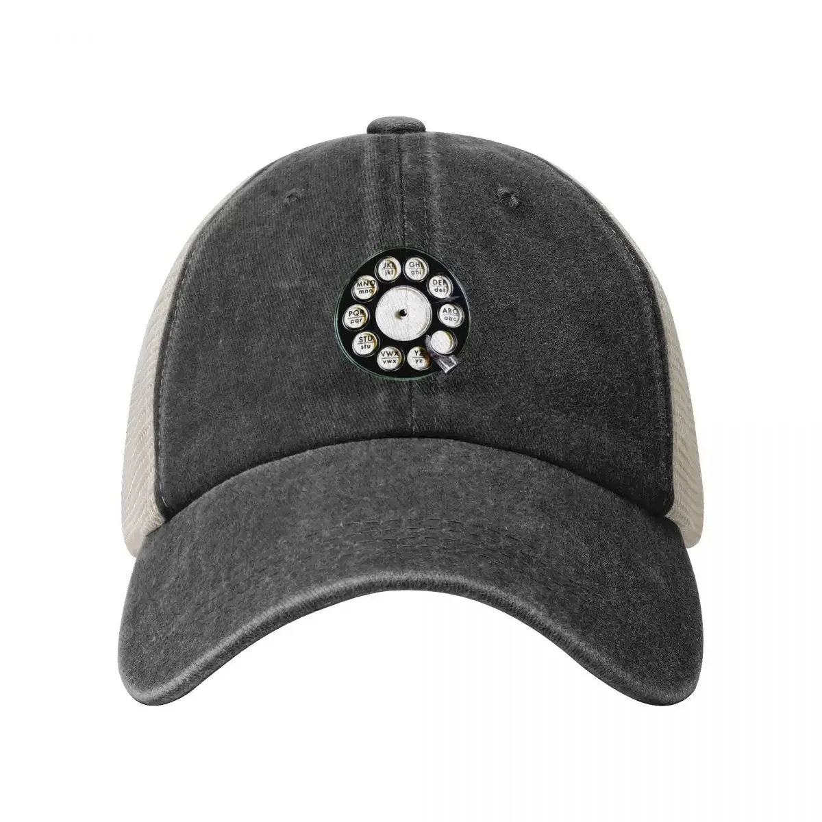 Vintage Rotary Dial Phone, Retro Phone Baseball Cap Luxury Brand Dropshipping Trucker Cap Boy Child Women's