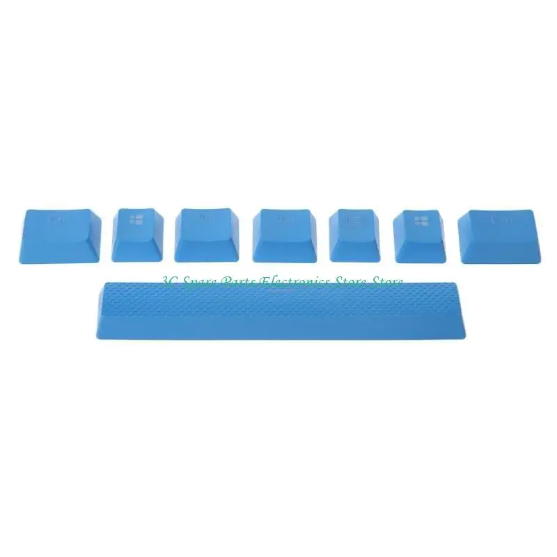 Acessório de substituição de teclado adequado para corsair strafe k65 k70 g710 teclado mecânico duplo retroiluminado keycap 8 teclas
