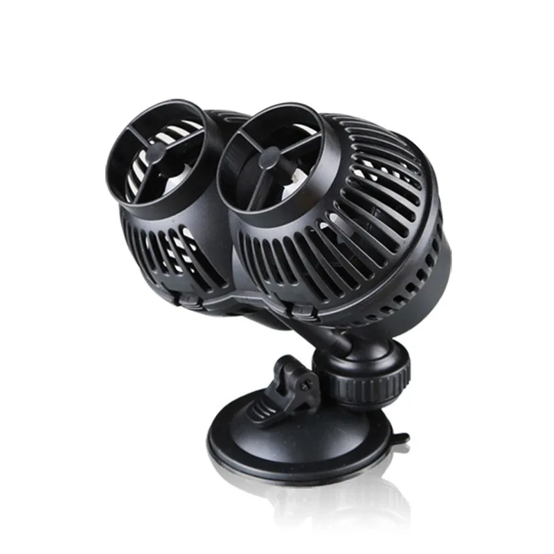 JVP Surf Pump, Wave Maker for Fish Tank to Blow Away Fish Waste, Single/Dual/Four Heads, Silent Suction Cup
