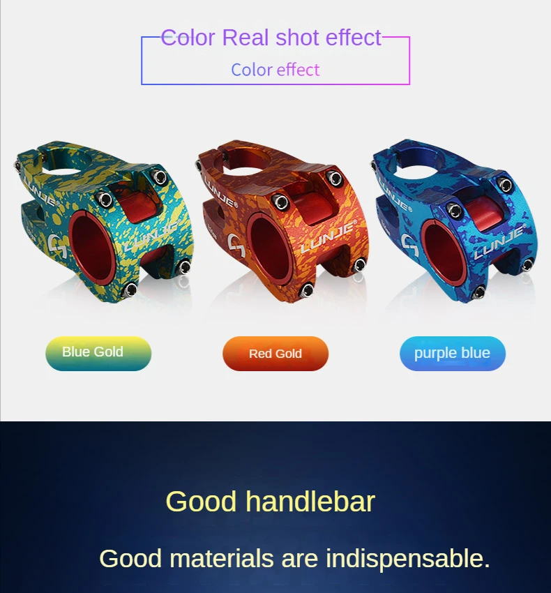 

CNC MTB Road Bike Stem 31.8x45/50mm Handlebar Short Stem High Strength Aluminum Alloy Bicycle Bridge Racing Downhill Cyclin Part