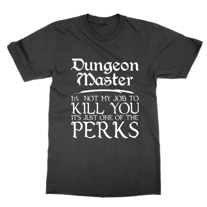 T Shirt Drôle DND Nerd Présent Ce N est Pas Mon Travail De Te Tuer