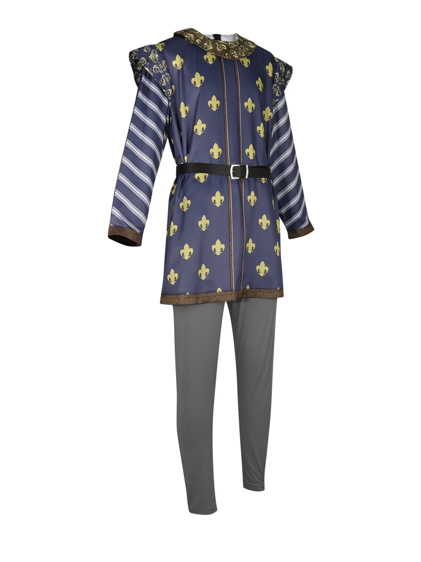 زي Shrek التنكري الأمير الساحر، معطف بانت، بدلة كاملة لزي الهالوين