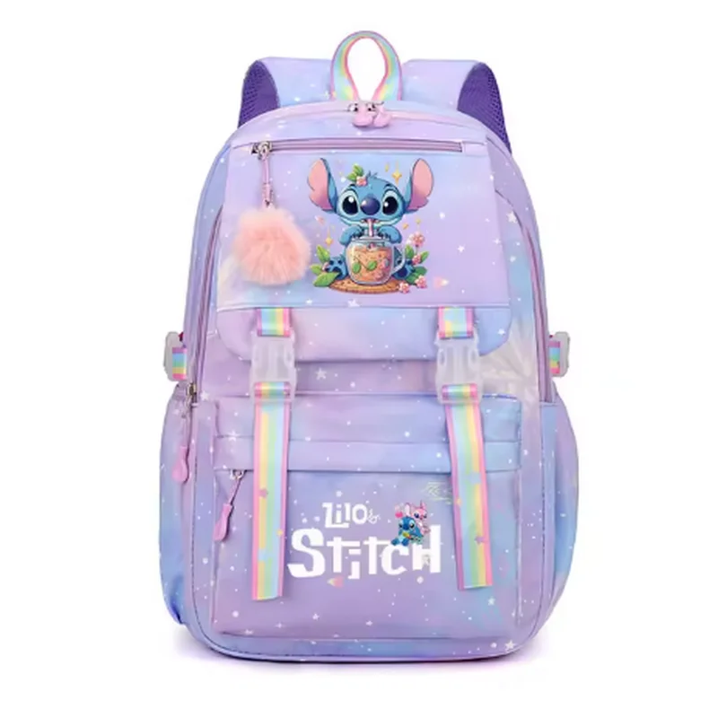 Disney Lilo Stitch Boys Girls Backpacks Teenager Student Backpack Women Rucksack School Bags Travel Bag Mochila