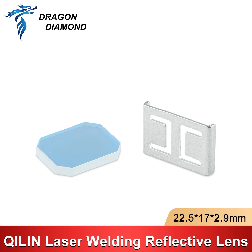 

Qilin laser welding reflective lens 22.5*17*2.9 reflectors used for hand-held welding heads no holder