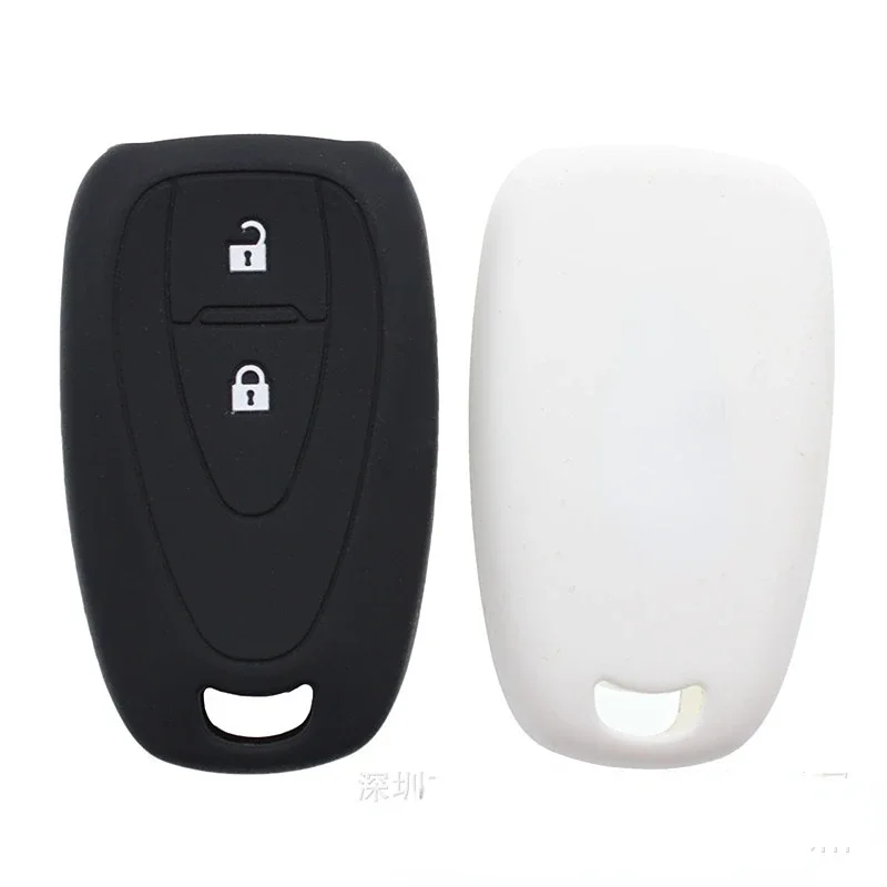 2 3 Button Remote Key Silicon Car Key Case Cover for Chevrolet Onix Orlando Tracker Turbo 2022 Bolt EV Key Cover Fob Shell