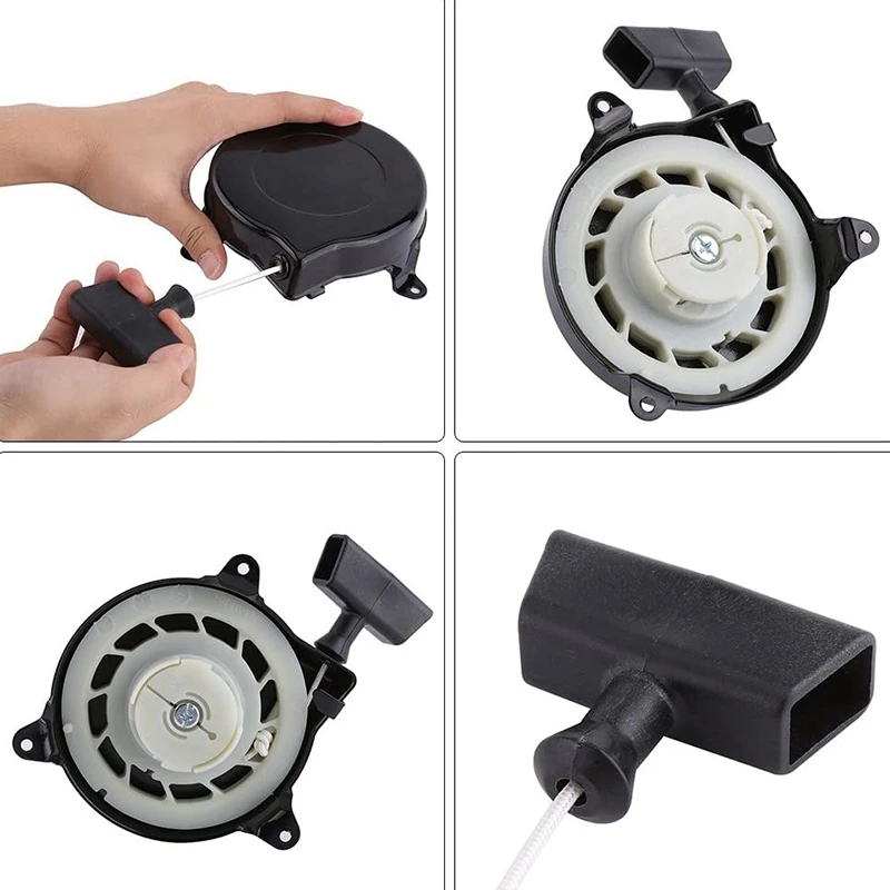 Ensemble de démarreur à nervures universel, démarreur à recul, Briggs & Stratton 499706, 690101, convient à 091212, 091232, 09141