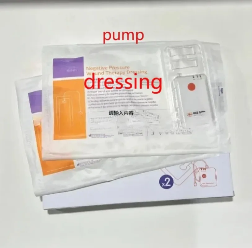 

New negative pressure pump equipped with RECOM NPWT system