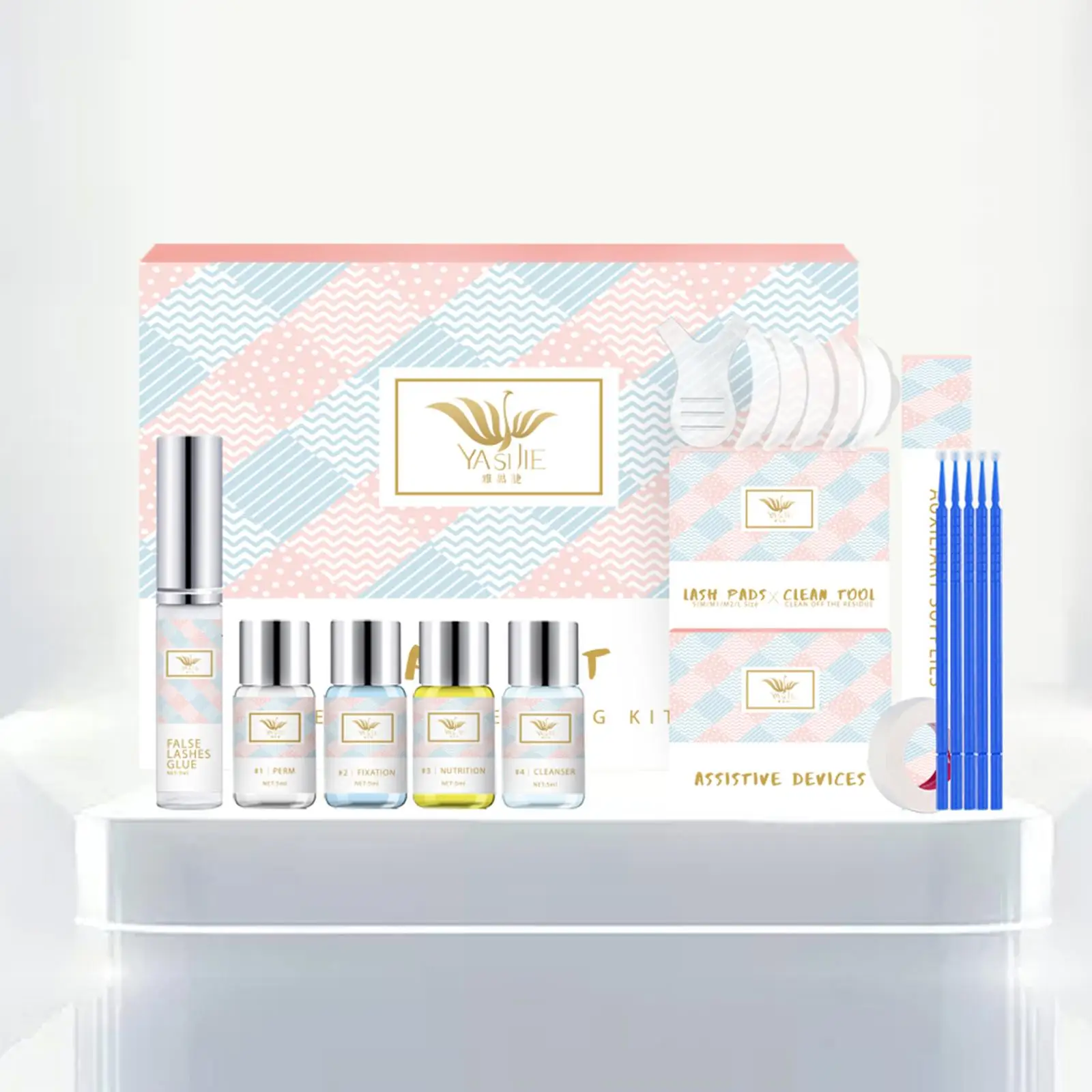 Elevador de cejas para salón de belleza, arranque de laminación, levantamiento de pestañas, regalos de maquillaje