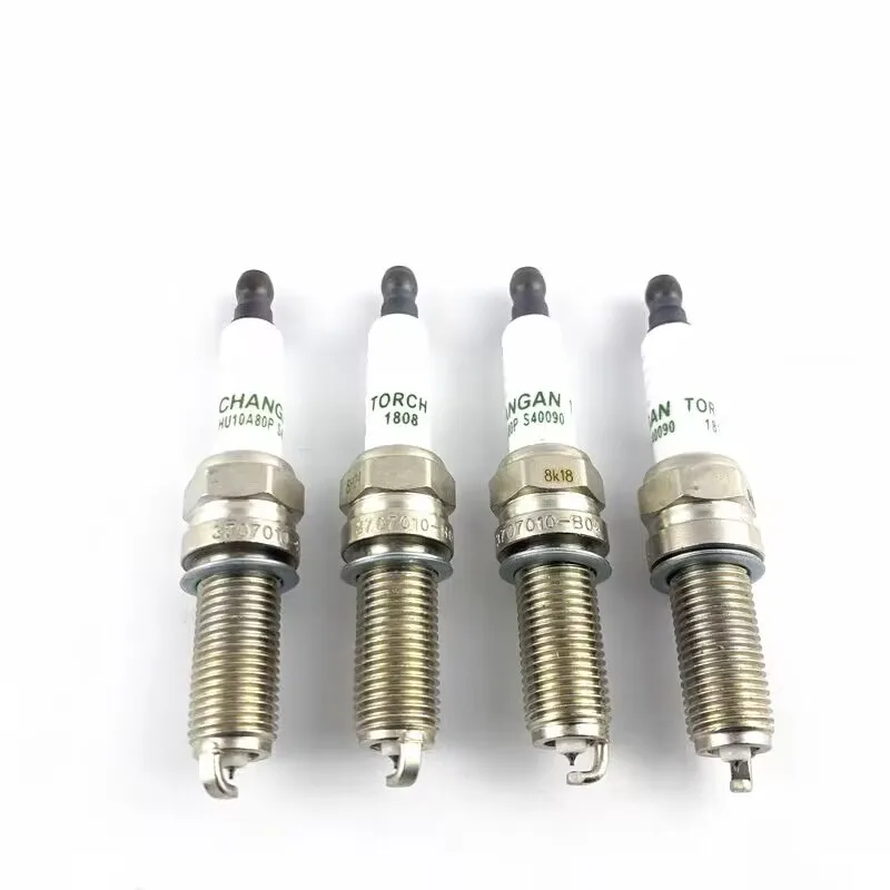 4pcs /set Original Spark Plug 3707010-B04 For CHANGAN CS35 Plus 1.6L Eado