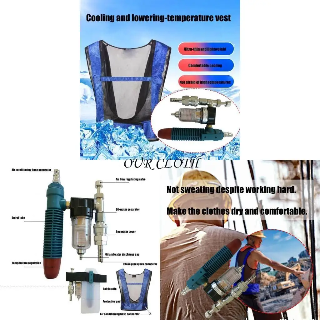 الهواء المضغوط مضغوط سترة دوامة أنبوب مكيف الهواء وزير الخصر