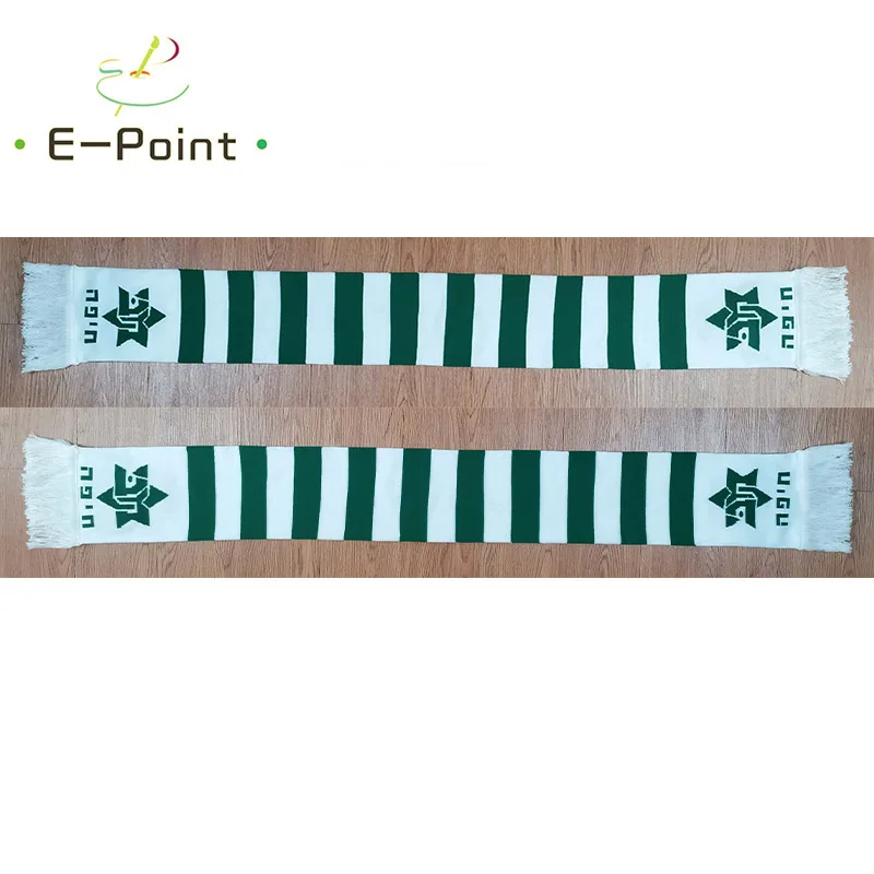 145*18 cm Size Retro MHFC Scarf for Fans Double-faced Knitted HF018