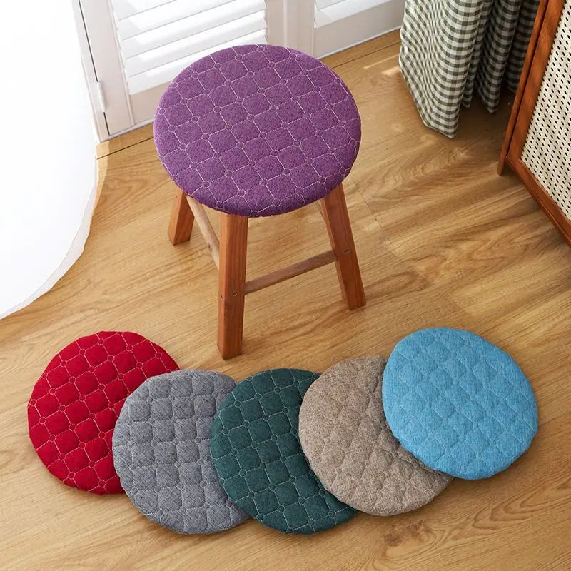 Four seasons round cushion stool round chair cushion plush thickening cushions