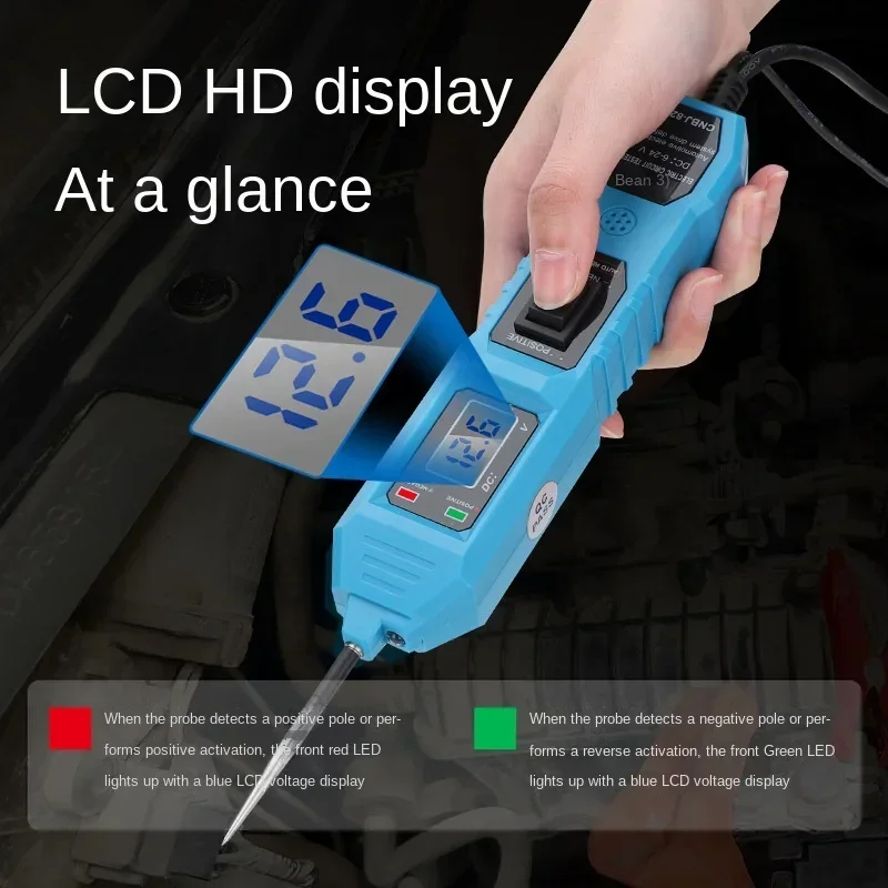 Durable Automotive Circuit Tester Electrical System Diagnostic Check Multi Functional Test Pen Circuit on/Off Test Tool