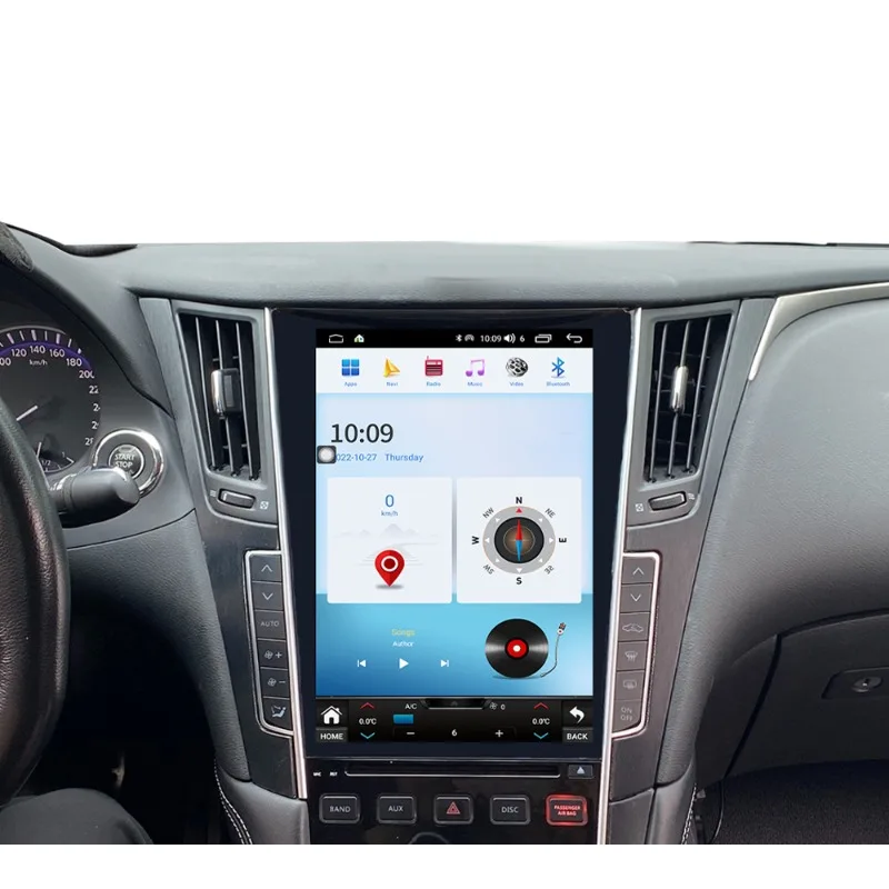 

12.1 Inch Car Radio Android for Infiniti Q50 Q50L 2015-2021 Car Dvd Player Gps Navigator Wireless Carplay DSP
