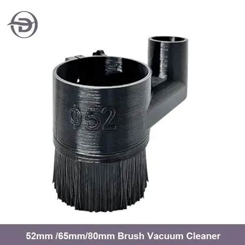 Aspiradora con cepillo de 52mm /65mm/80mm, máquina de grabado, cubierta de colector de polvo para fresado de enrutador CNC, husillo 775 300W 500W
