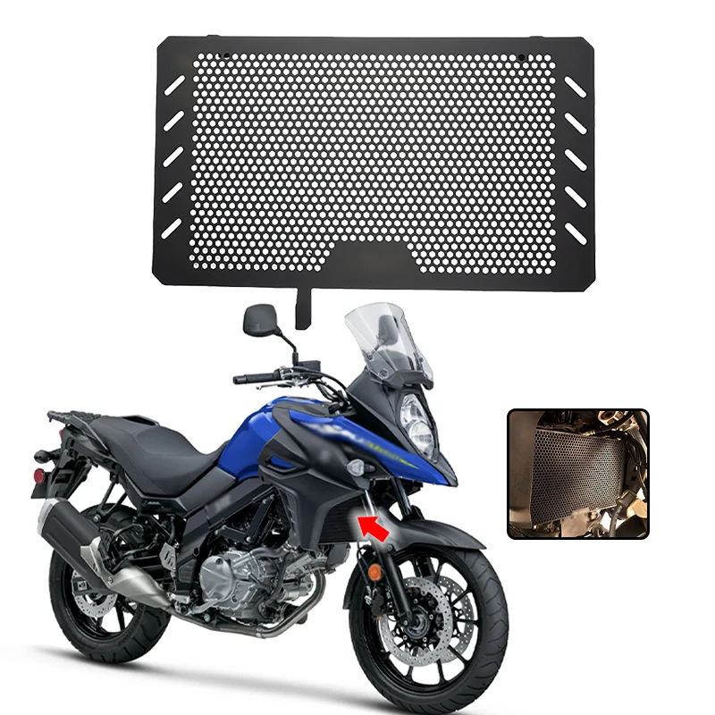 

Motorcycle Radiator Guard Cover Protection For SUZUKI 650 VSTROM V-strom DL 650 DL DL650 2013-2023 2022 2021 2020