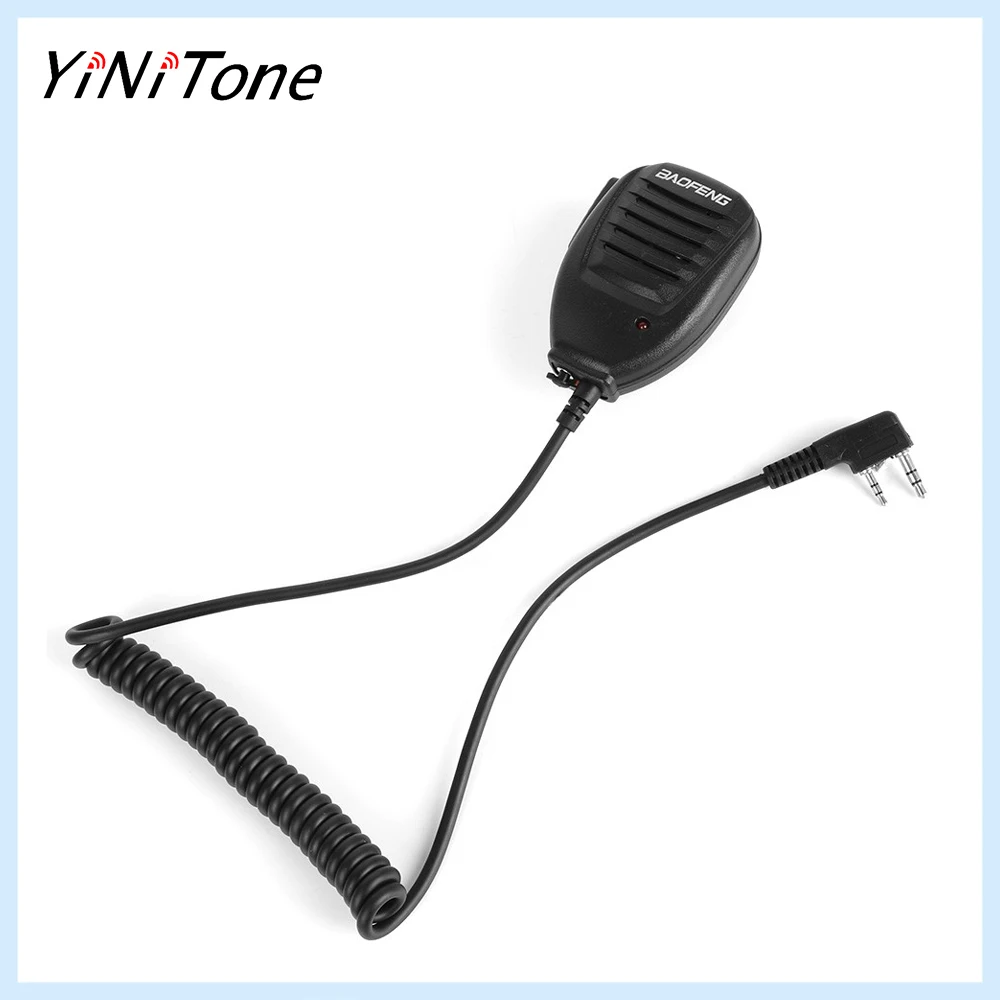 Handheld Shoulder Speaker Microphone For BAOFENG UV-5R UV-5RE Plus BF-888S Walkie Talkie Radio