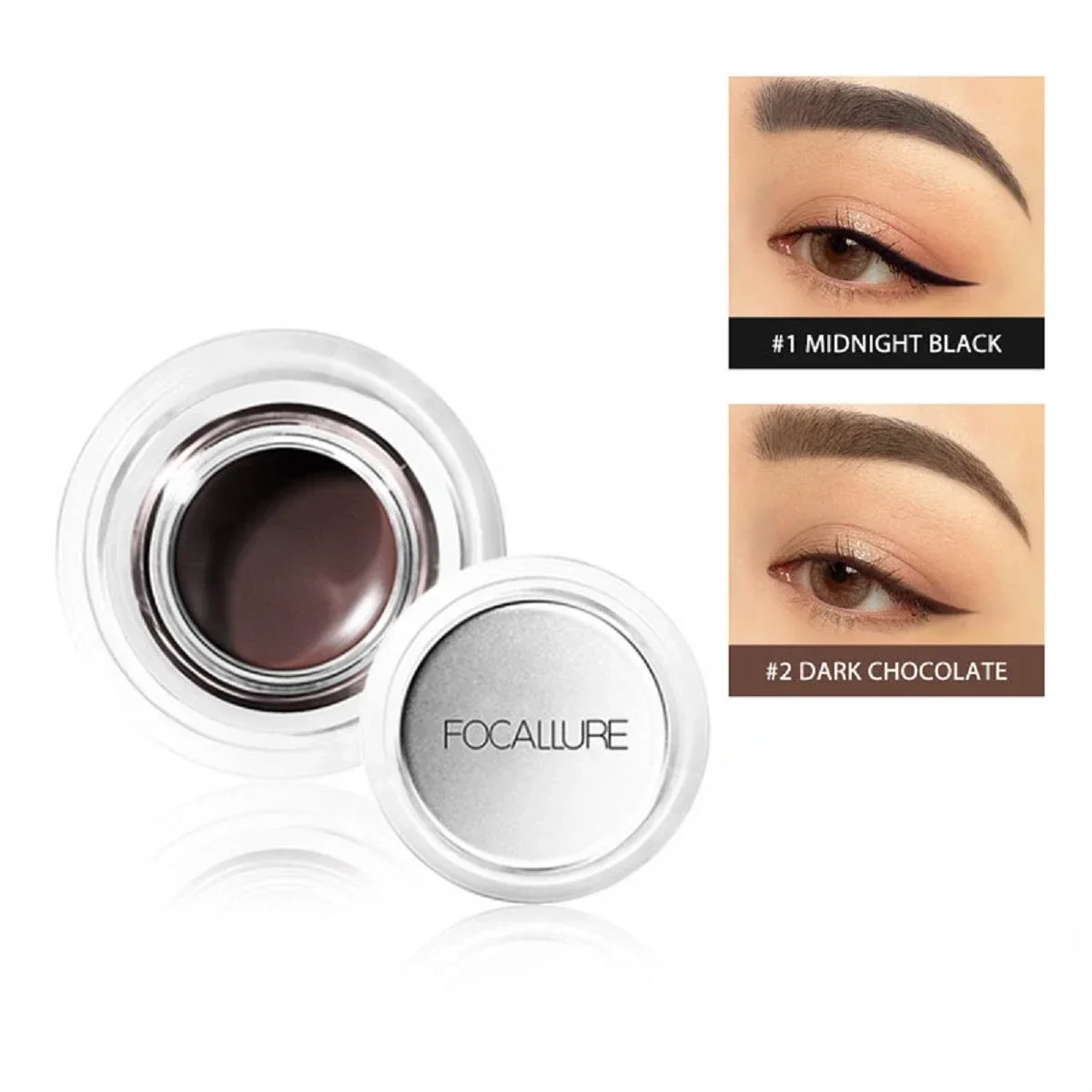 5 สีติดทนนานเนื้อครีม Tinted Sculpted Brow เจลพร้อมแปรง Eyebrow Eyebrow Pomade Eyebrow Eyeliner เจลกันน้ํา